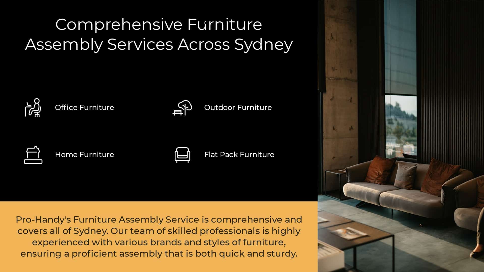 Furniture Assembly Service Sydney