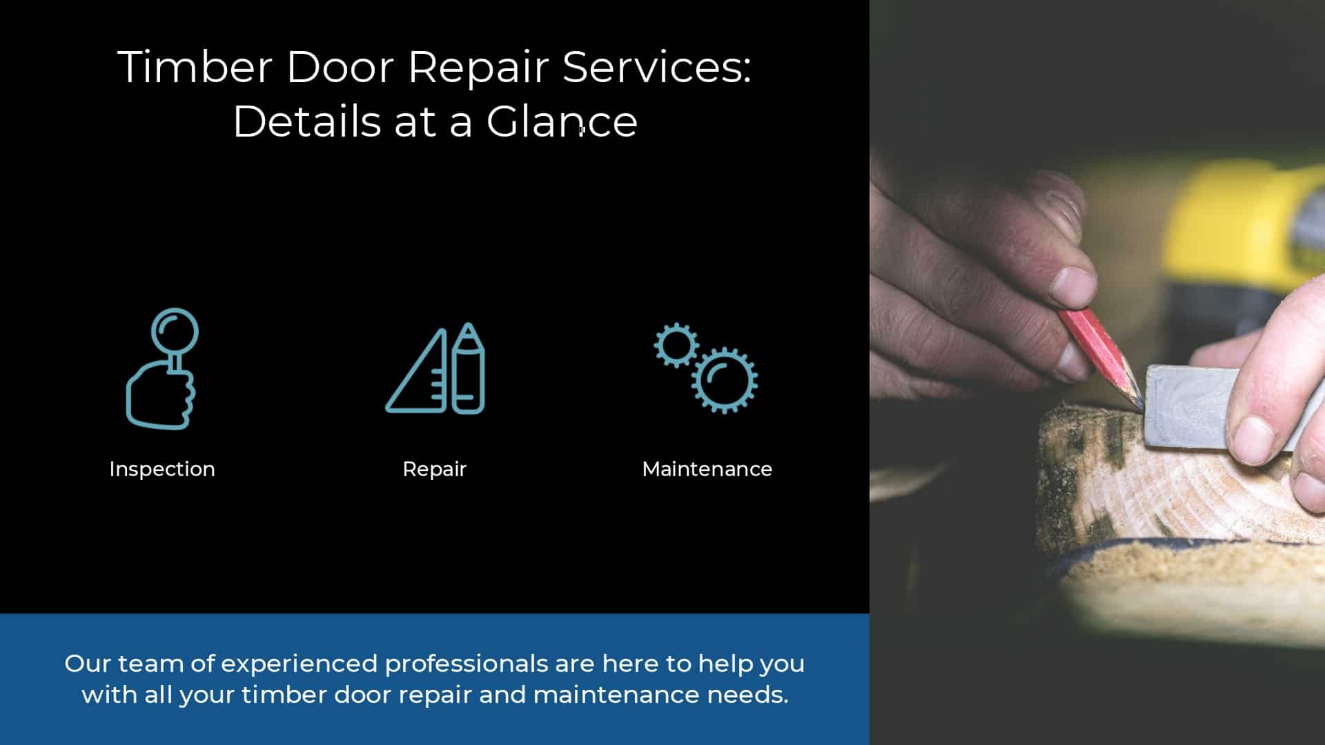 Timber Door Repair Services