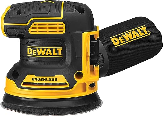 7. DEWALT 20V MAX Orbital Sander, Tool Only (DCW210B)