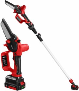 SHOGUN Chainsaw Wood Cutter Cordless Electric Mini Pole