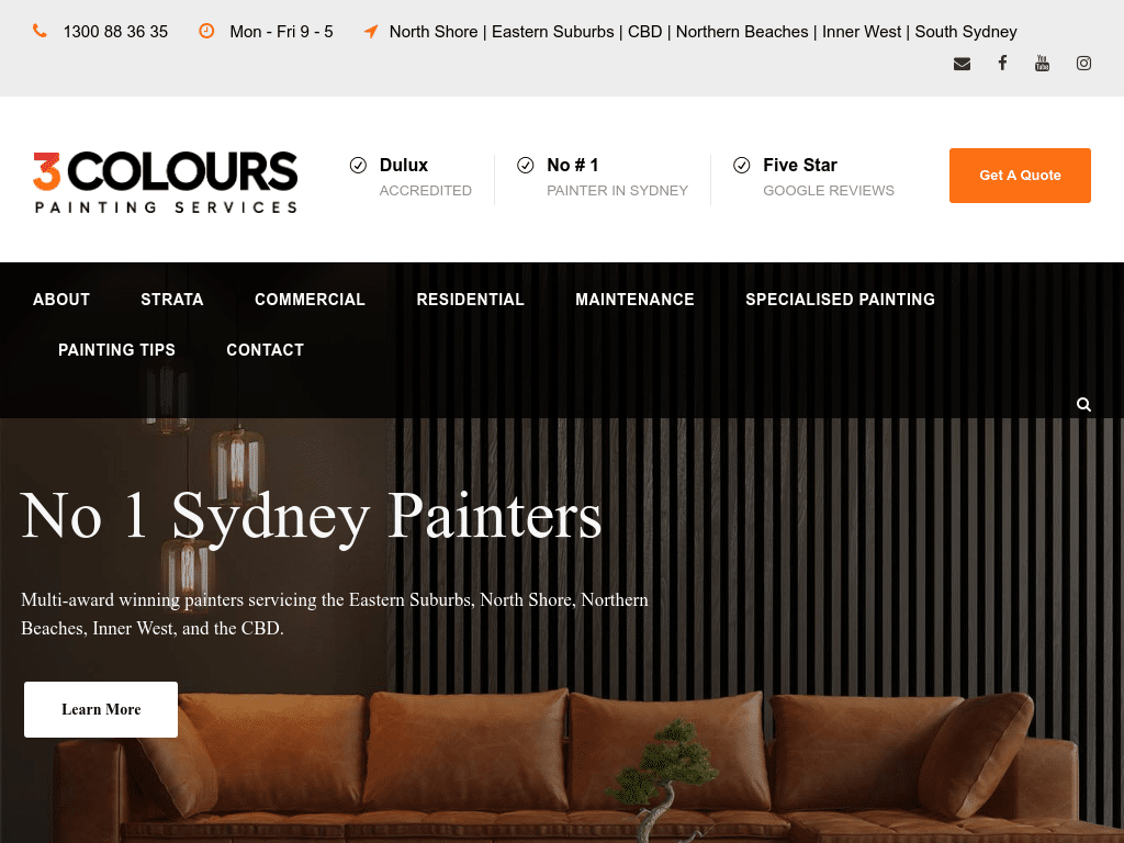 Sydney Painters _ 3 Colours Painting