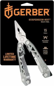 2. Gerber Gear Suspension-NXT 15-in-1 Multi-Tool Pocket Knife Set - EDC Gear and Equipment Multi-Tool with Pocket Clip - Stainless Steel