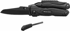 3. Roxon CM1349 Spark Multitool Plier, 14-in-1 Multitools Folding Plier, Multipurpose Outdoor Survival Portable Multi Tool Set