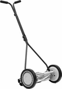 4. Great States 415-16 16-Inch Reel Mower Standard Full Feature Lawn Mower with T-Style Handle and Heat Treated Blades
