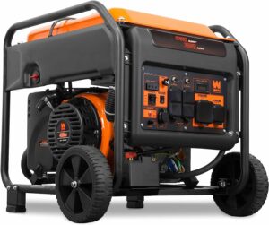 WEN GN875i RV/Transfer-Switch-Ready 8750-Watt Electric Start Open Frame Inverter Generator