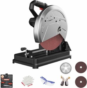 YHUEGH 3900W Metal Chop Saw, Cold Cut Saw